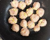 コーン入りつくね作り方4写真