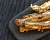 米粉でカリッカリ【シシャモの唐揚げ】作り方3写真