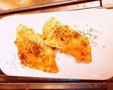 簡単・サーモンニンニクバター焼き作り方4写真