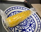 電子レンジで茹でトウモロコシ♪作り方5写真