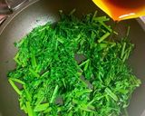 にんじんの葉の胡麻油炒め作り方6写真