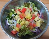 キウイと野菜たっぷり!冷製サラダパスタ作り方3写真
