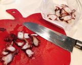 タコとブロッコリーと枝豆のバジルマリネ作り方1写真