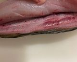 「基本」ホッケの背開き作り方7写真