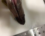 「基本」ホッケの背開き作り方8写真