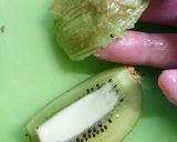 すりおろしキウイ★簡単きれい★作り方1写真