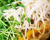 豚肉ロースこってり焼きリメイク♪焼きそば作り方2写真