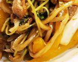 豚肉ロースこってり焼きリメイク♪焼きそば作り方9写真