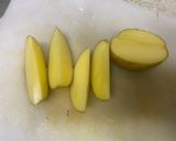 俺流!新ジャガとソーセージの香味炒め作り方1写真