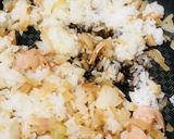 焦がししょう油チャーハン●マヨネーズかけ作り方2写真