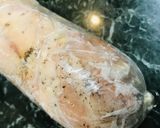 冷凍鶏肉●シンプル・バターソースステーキ作り方1写真