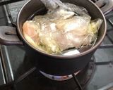 小さな土鍋で作る鶏ハム作り方2写真