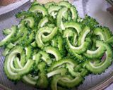 夏の一品！　ゴーヤとキムチのたまご炒め作り方1写真