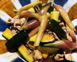 豚肉と夏野菜の黒酢炒め作り方5写真