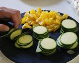 夏野菜たっぷり　厚焼きキッシュ作り方2写真