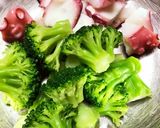 タコとブロッコリーのジェノベーゼ作り方2写真