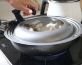 タラと豆苗のヘルシー蒸し　中華風万能だれ作り方4写真