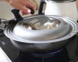 タラと豆苗のヘルシー蒸し　中華風万能だれ作り方4写真