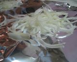 豚しゃぶ肉の★ホイル焼き作り方1写真