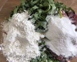 大根葉消費のためのちぢみ作り方3写真