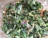 大根葉消費のためのちぢみ作り方4写真