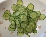 サッパリと♩パクチーと胡瓜のスパサラ作り方3写真