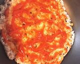 簡単ランチ　お米deピザ作り方9写真
