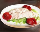 ゆで鶏胸肉のスパイシーマヨ作り方5写真