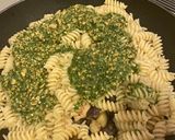茄子と鶏肉のバジルパスタ(フジッリ)作り方8写真
