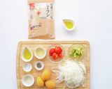 手作りびわソースで♪冷製サラダビーフン作り方2写真
