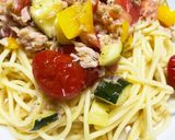 野菜たっぷり冷製パスタ作り方5写真