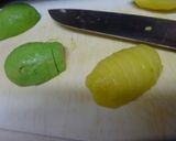 キウイの生ハム巻き作り方1写真