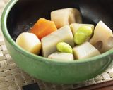 春菊の辛子和え【入院食⑰昼/冷副菜】作り方6写真