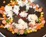 離乳食完了期★ウインナーと野菜の卵炒飯作り方5写真