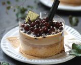 ケーキになった*タピオカミルクティー作り方54写真