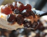 ケーキになった*タピオカミルクティー作り方56写真