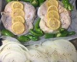 しし唐と鶏肉のレモン焼き作り方2写真