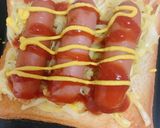 キャベツとウィンナーのホットサンド作り方4写真