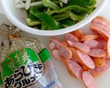 簡単◎昭和～なナポリタン作り方1写真