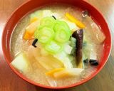 我が家のくじら味噌汁作り方6写真