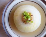 新玉ねぎと乾シイタケのファルシ作り方8写真