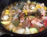 ズッキーニ&パプリカの彩りカレーシチュー作り方4写真