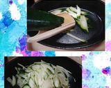 ズッキーニにんにく炒め(簡単)作り方2写真