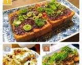 簡単ピリ辛おつまみ、厚揚げ焼き麻婆豆腐作り方6写真