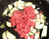 なすピーマンとひき肉の甘辛炒め作り方5写真