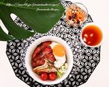 ベーコンエッグ丼作り方4写真