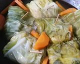 豆腐とシイタケでロールキャベツ作り方6写真