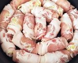 簡単☆白菜と豚肉のロール蒸し作り方3写真