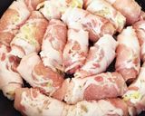 簡単☆白菜と豚肉のロール蒸し作り方4写真