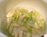 初夏に美味しい!曲がり竹とサバ缶の味噌汁作り方3写真